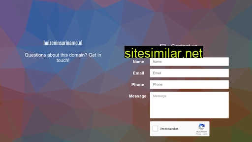 huizeninsuriname.nl alternative sites