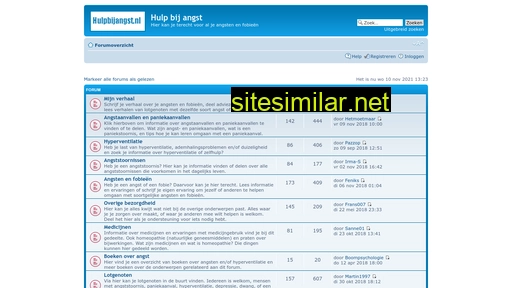 hulpbijangst.nl alternative sites
