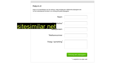 hulp-in.nl alternative sites