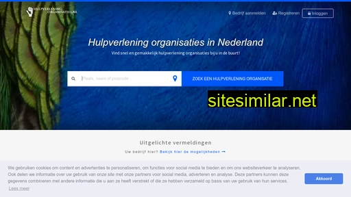 hulpverleningorganisaties.nl alternative sites