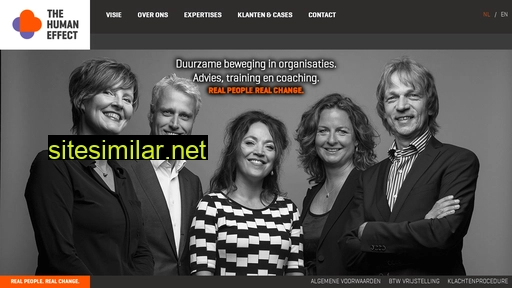 humaneffect.nl alternative sites