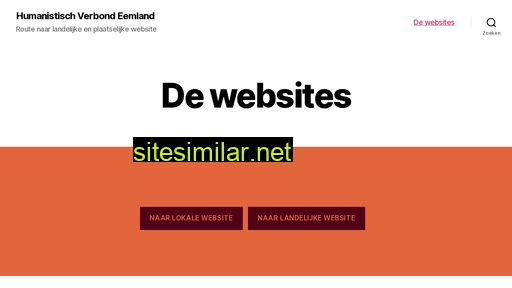 humanistischverbond-eemland.nl alternative sites