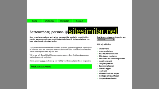 humaonderhoudenverbouw.nl alternative sites