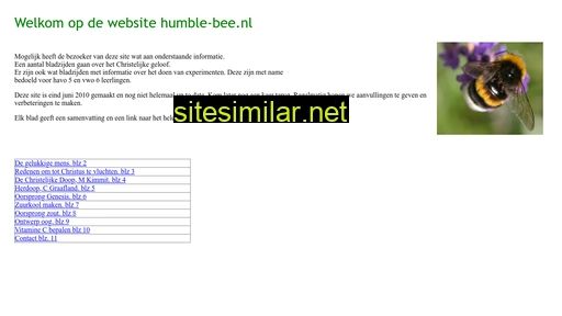 humble-bee.nl alternative sites