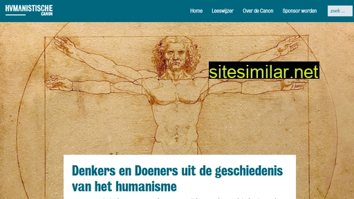 humanistischecanon.nl alternative sites