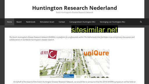 huntingtonresearch.nl alternative sites