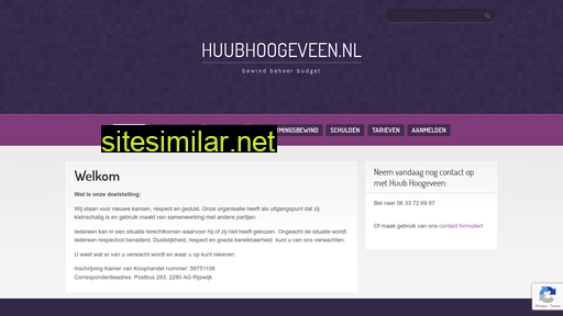 huubhoogeveen.nl alternative sites