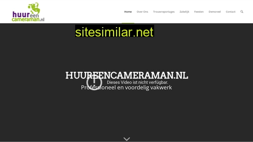huureencameraman.nl alternative sites