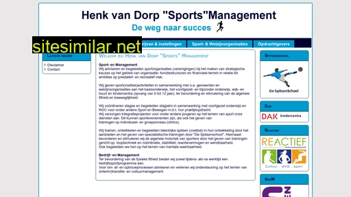 hvdsportsmanagement.nl alternative sites