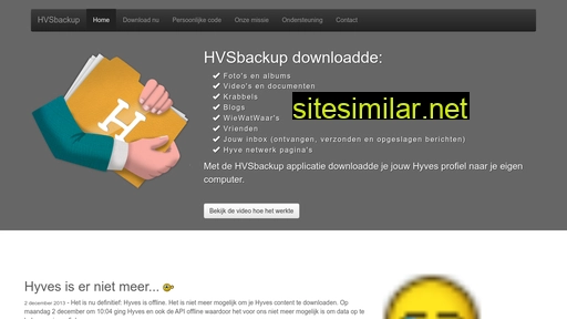 hvsbackup.nl alternative sites