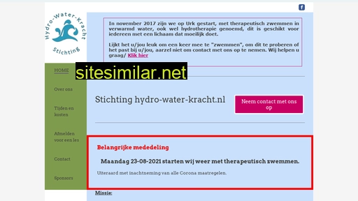 hydro-water-kracht.nl alternative sites