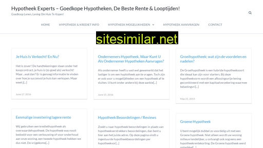 hypotheek-experts.nl alternative sites