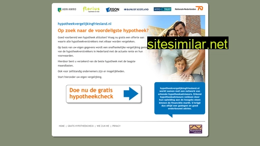 hypotheekvergelijkingfriesland.nl alternative sites