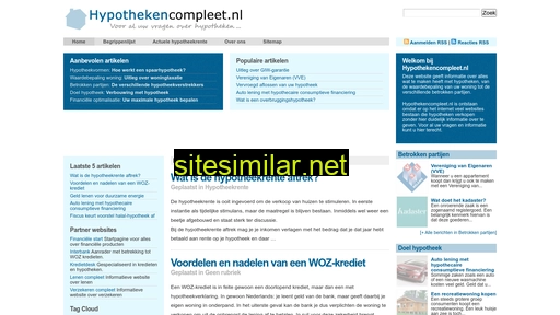 hypothekencompleet.nl alternative sites