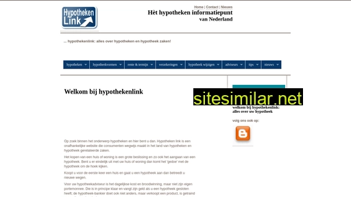 hypothekenlink.nl alternative sites