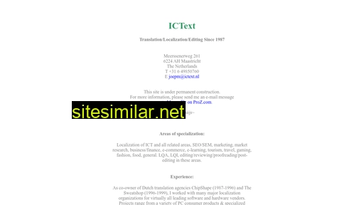 ictext.nl alternative sites