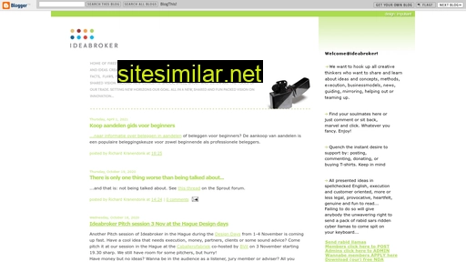 ideabroker.nl alternative sites