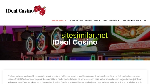 ideal-casino.nl alternative sites