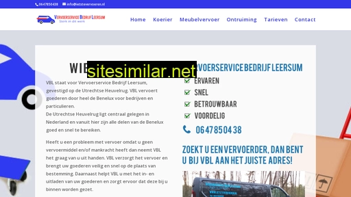 ietstevervoeren.nl alternative sites