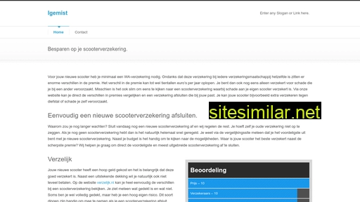 igemist.nl alternative sites