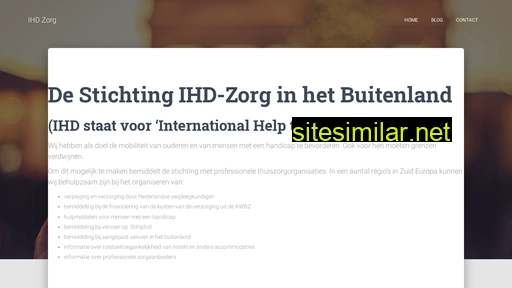 ihd-zorg.nl alternative sites