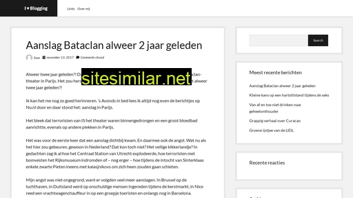 iheartblogging.nl alternative sites