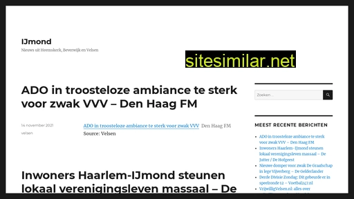 ijmond.nl alternative sites
