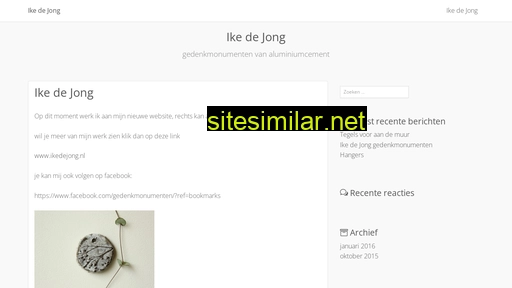 ikedejong.nl alternative sites