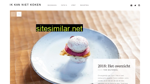 ikkannietkoken.nl alternative sites