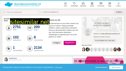ikonderneemhet.nl alternative sites