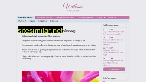 ildolcefarnientemassage.nl alternative sites