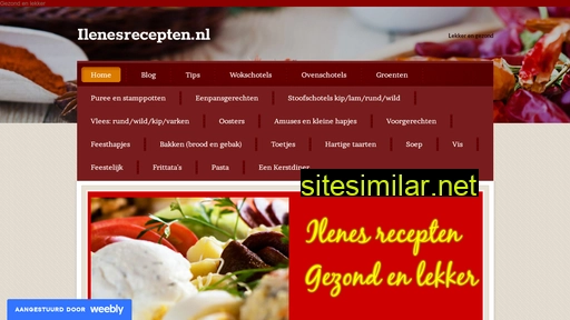 ilenesrecepten.nl alternative sites