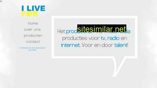 ilivefor.nl alternative sites