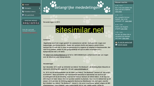 imkerijdebiesbosch.nl alternative sites