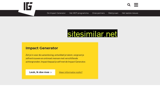 impactgenerator.nl alternative sites