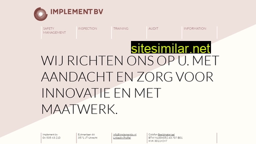 implementbv.nl alternative sites