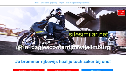 in1dagjescooterrijbewijslimburg.nl alternative sites