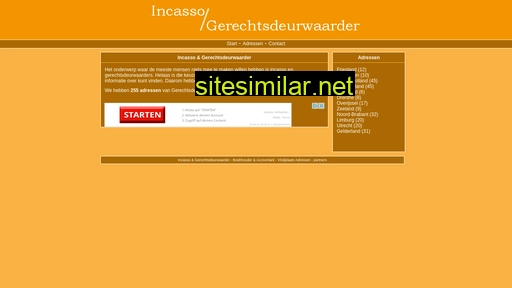 incassogerechtsdeurwaarder.nl alternative sites