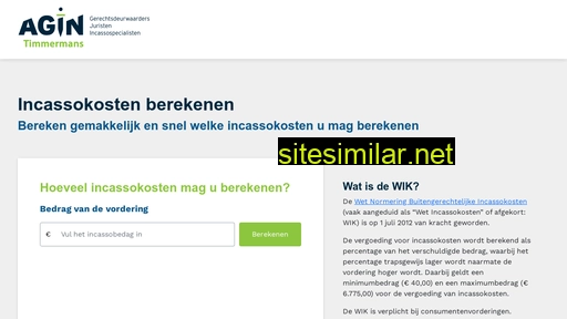 incassokostenrekentool.nl alternative sites