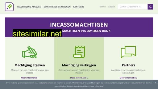 incassomachtigen.nl alternative sites
