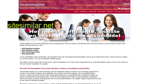 incassoregister.nl alternative sites