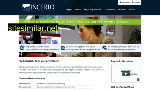 incerto.nl alternative sites