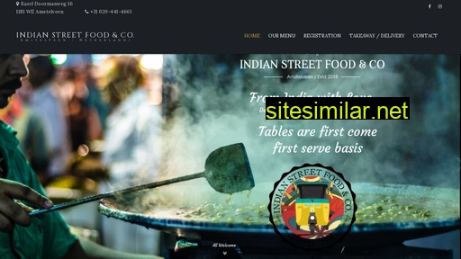 Indianstreetfood similar sites