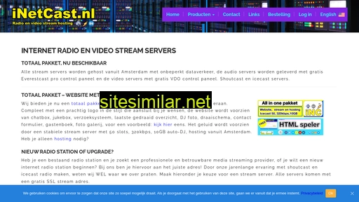 inetcast.nl alternative sites