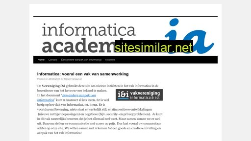 informatica-academie.nl alternative sites