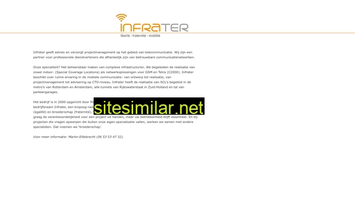 infrater.nl alternative sites