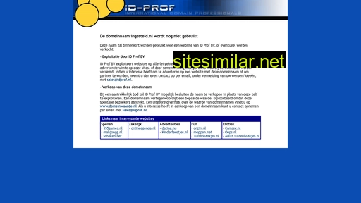 ingesteld.nl alternative sites