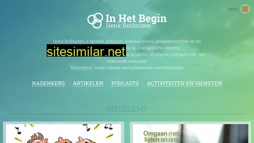 inhetbegin.nl alternative sites