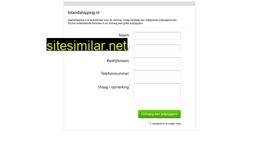 inlandshipping.nl alternative sites
