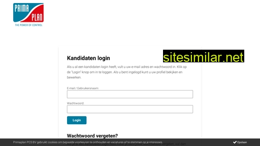 inloggen.primaplan.nl alternative sites